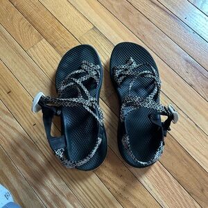 Chaco Black and White Women’s Sandals